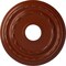 Ekena Millwork Dublin Ceiling Medallion (Fits Canopies up to 8 1/4"), 15 3/8"OD x 3 5/8"ID x 1"P, Firebrick CM15DUFIF - alternate 1
